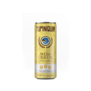 Cerveja Tupiniquim Weiss Cristal 350ml