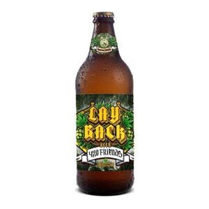 Cerveja Lay Back 420 FRIENDS APA 600ml