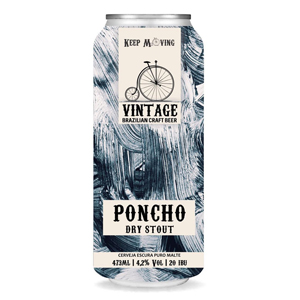 Cerveja Vintage Poncho Dry Stout 473ml