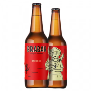 Cerveja Brabah Irish Red Ale 500ml