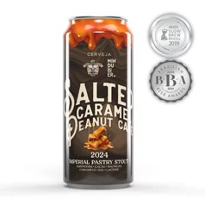 MinduBier Salted Caramel Peanut Cake 2024 (Imperial Pastry Stout) 473ml - Cerveja Salvador